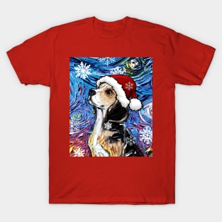 Santa Beagle T-Shirt